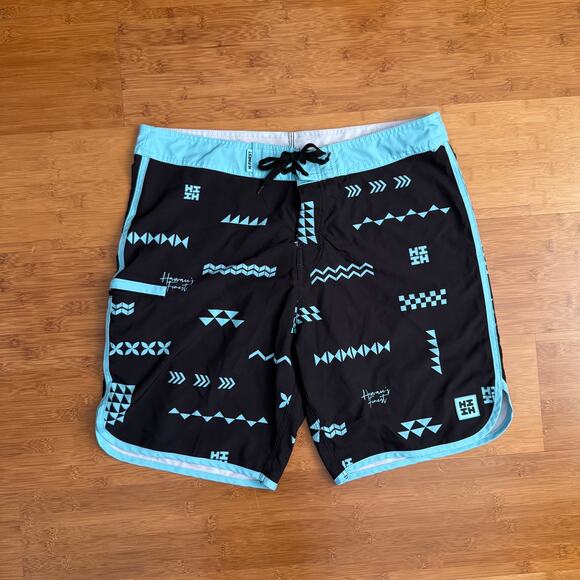 Hawaii's Finest Board Shorts Mens 38 swim surf beach pool summer - Picture 1 of 5